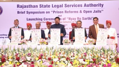 Rajasthan SLSA celebrated a landmark day with the inauguration of its new building and Mediation Centre.