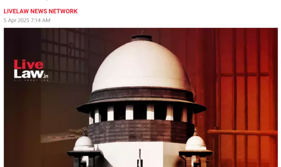 NALSA Files PIL In Supreme Court For Release Of Elderly and Terminally Ill Prisoners