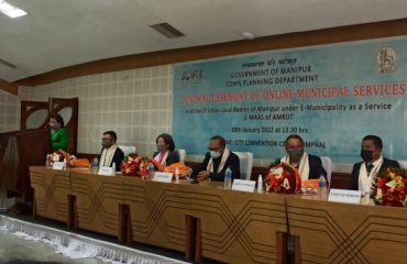 Launching of 3 Online Municipal Services for 27 ULBs of Manipur
