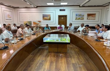 High level Meeting at Hisar airport