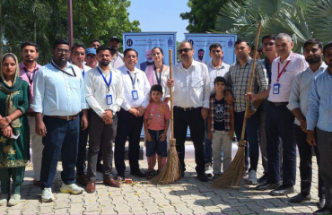 Cleanliness drive at Hisar Airport