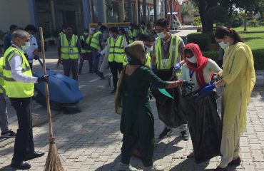 Safai abhiyan Hisar airport