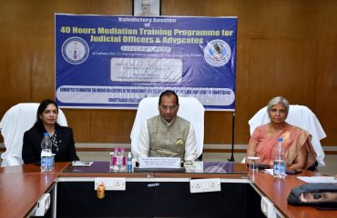 Valedictory Session Mediation Training Programme 1