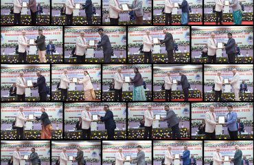 Certificate of Appreciation to DLSA Chairman for Performance in the National Lok Adalat.