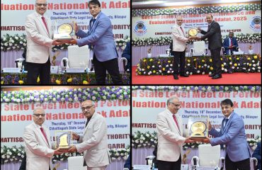 BEST PERFORMING DISTRICT FOR MAXIMUM RESOLUTION OF CASES IN NATIONAL LOK ADALAT HELD ON 08-03-25