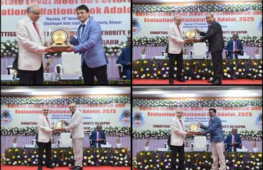 BEST PERFORMING DISTRICT FOR MAXIMUM RESOLUTION OF CASES IN NATIONAL LOK ADALAT HELD ON 10-05-25