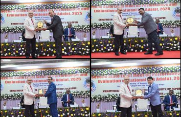 BEST PERFORMING DISTRICT FOR MAXIMUM RESOLUTION OF CASES IN NATIONAL LOK ADALAT HELD ON 09-03-24