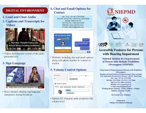 Accessibility features for Hearing Impairment