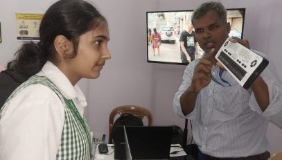 Deafblind Experience Zone of NIEPMD at International Purple Fest 2024