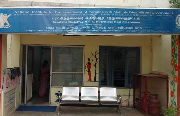 Kitchen for preparation of Noon meal