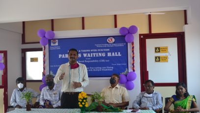 Handing over function of Parents waiting Hall