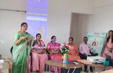 Parents Training Program held at Parents Waiting Hall