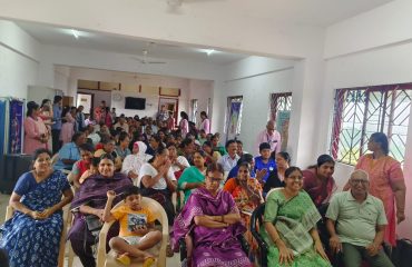 Participation of Parents of PwDs in the Parent Training program held at Parent Waiting Hall- NIEPMD