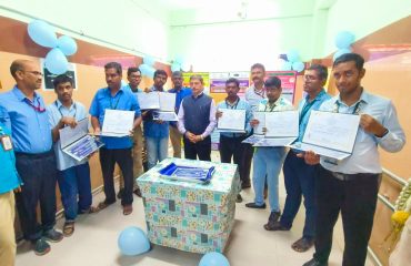 Distribution of Employability Skills course certificate nto Individual with Disabilities by Thiru R N Ravi, Honourable Governor of Tamil Nadu