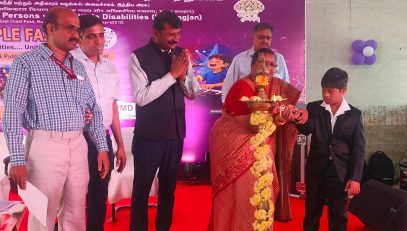 Inauguration of Purple Fair 2026 at NIEPMD (D)- Chennai