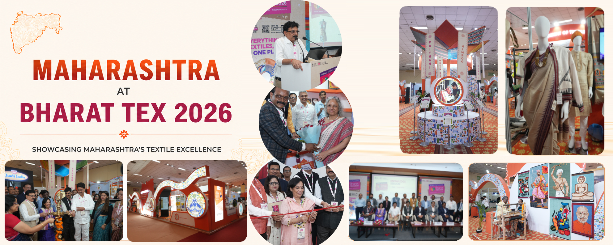 Maharashtra at Bharat Tex 2026