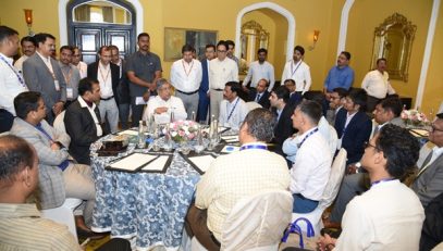 Interaction between Hon'ble Textiles Minister and Industry during TexFuture 2023