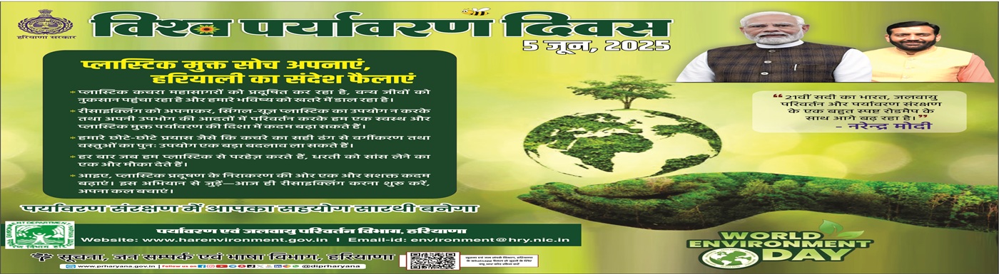 Environment Day 33x25cm hindi