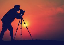 Man Photographer Taking Pictures