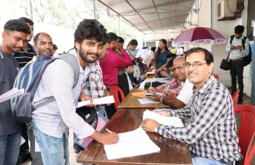 रोजगार मेले के लिए अभ्यर्थियों का पंजीकरण