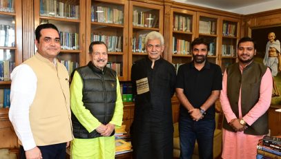 Meeting with Lt. Governor J&K