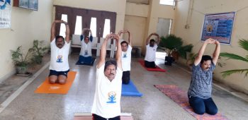 International Yoga Day Celebrations at GITBP. Mysuru