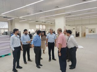 Secretary, MoHUA Sh. Manoj Joshi inspecting GIP, Minto Road, New Delhi