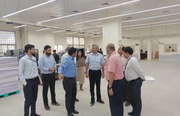 Secretary, MoHUA Sh. Manoj Joshi inspecting GIP, Minto Road, New Delhi