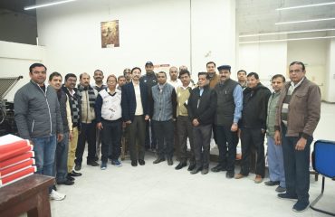 Officers and Staff contributed in Printing of Dop Calendar, 2025