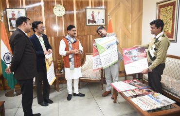 एमओएस, एमओएचयूए द्वारा डीओपी कैलेंडर, २०२५ का उद्घाटन।