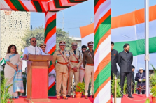 Celebrating the 76th Republic Day with pride;?>
