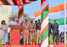Celebrating the 76th Republic Day with pride;?>