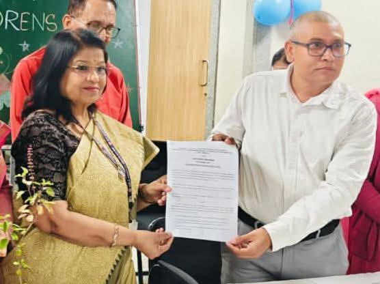 हमीदिया अस्पताल के साथ समझौता ज्ञापन पर हस्ताक्षर