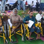 PwD Beneficiaries at the Divyang Kalyan Vibhag Divyanganchya Dari