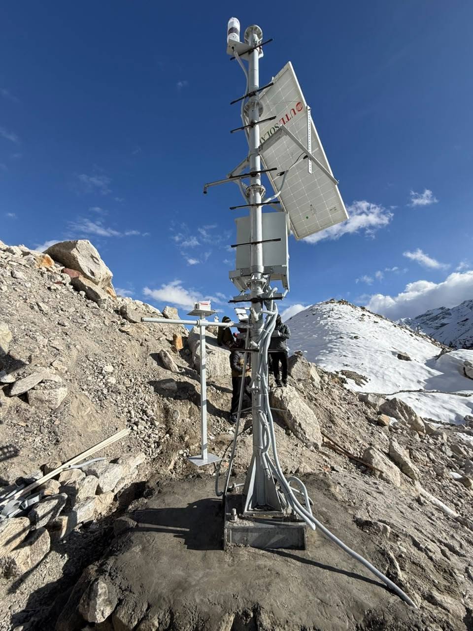 Sensors installed for monitoring Vasundhara Tal