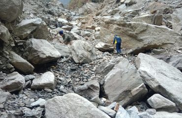 Rescue training of Uttarakhand State Disaster Management Authority