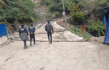 उत्तराखंड राज्य आपदा प्रबंधन प्राधिकरण का बचाव प्रशिक्षण