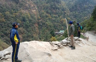 Rescue training of Uttarakhand State Disaster Management Authority