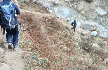 Rescue training of Uttarakhand State Disaster Management Authority