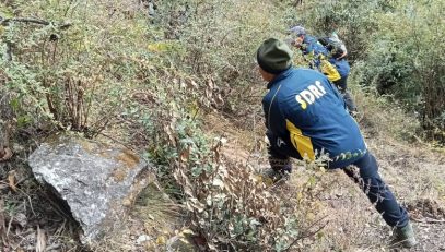 Dril of Uttarakhand State Disaster Management Authority