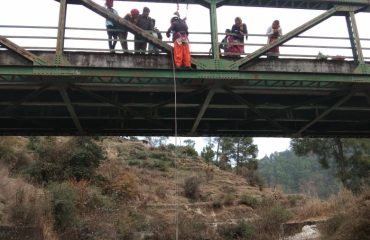 उत्तराखंड राज्य आपदा प्रबंधन प्राधिकरण का बचाव प्रशिक्षण