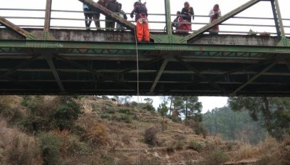 उत्तराखंड राज्य आपदा प्रबंधन प्राधिकरण का बचाव प्रशिक्षण