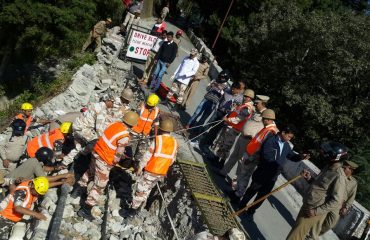 उत्तराखंड राज्य आपदा प्रबंधन प्राधिकरण का बचाव प्रशिक्षण