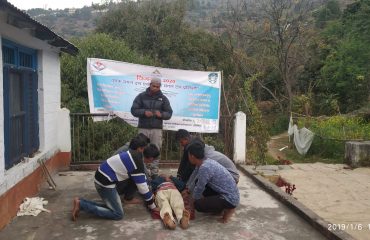 उत्तराखंड राज्य आपदा प्रबंधन प्राधिकरण का बचाव प्रशिक्षण