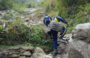 Rescue training of Uttarakhand State Disaster Management Authority
