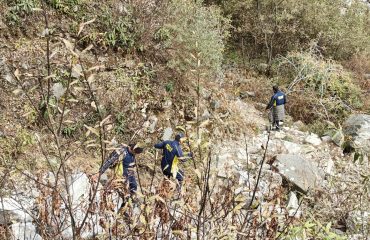 उत्तराखंड राज्य आपदा प्रबंधन प्राधिकरण का बचाव प्रशिक्षण