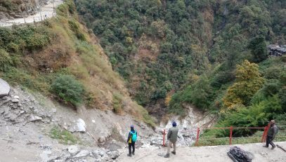 Rescue training of Uttarakhand State Disaster Management Authority