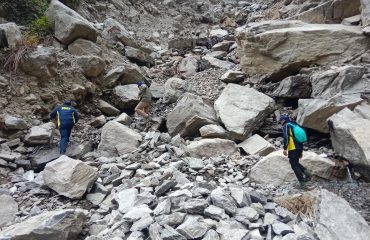 Rescue training of Uttarakhand State Disaster Management Authority