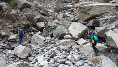 Rescue training of Uttarakhand State Disaster Management Authority