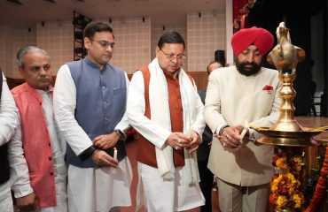 पुष्कर सिंह धामी से मुलाकात